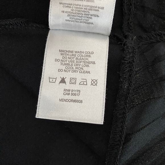 NWT Fila Activewear One Peplum Tank Top Sz M Black Fitted Stretchy 30+ UV Pro - Picture 12 of 12